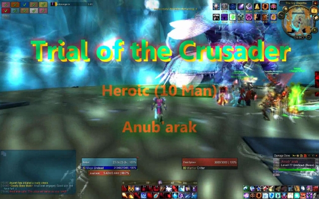 Lingering Anub arak Heroic 10 Man By hix World of Warcraft